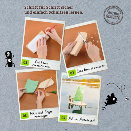 Schnitzen Komplett-Set