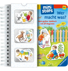 Ravenburger 30250 ministeps: Wer macht was? ministeps-Bücher