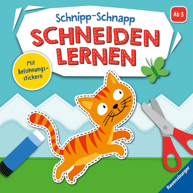 Ravenburger 48980 Schnipp-Schnapp Schneiden lernen Kreativität