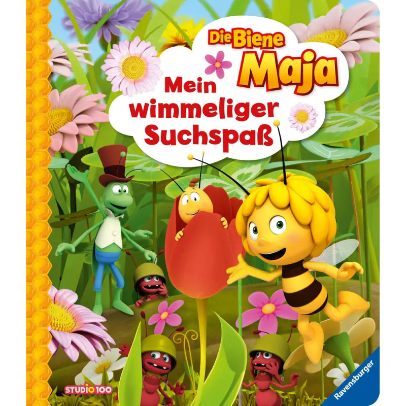 Ravenburger 49671 Die Biene Maja: Mein wimmeliger Suchspaß Lizenzmarken Bilderbuch Ravenburger 49671 Die Biene Maja: Mein wimmeliger Suchspaß Lizenzmarken Bilderbuch