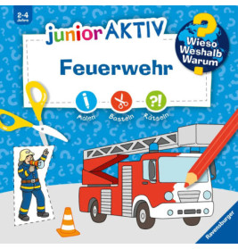 Ravenburger 60022 Wieso? Weshalb? Warum? junior AKTIV: Feuerwehr WWW-Malbuch (ab 01/06)