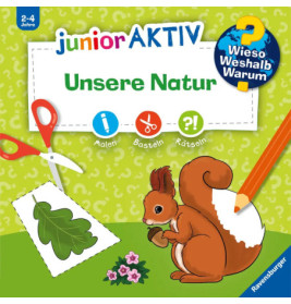 Ravenburger 60021 Wieso? Weshalb? Warum? junior AKTIV: Unsere Natur WWW-Malbuch (ab 01/06)