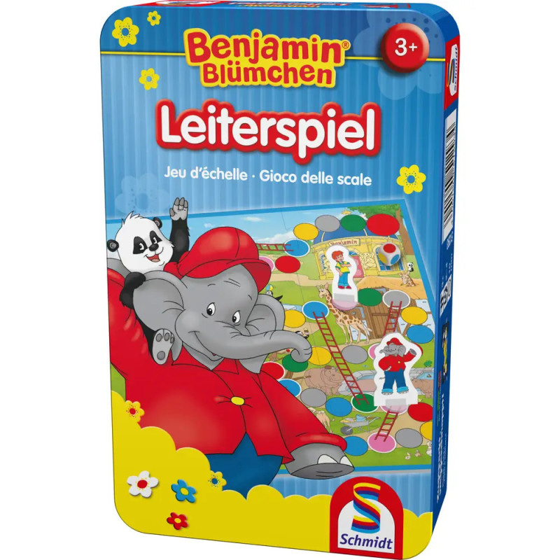 Schmidt Spiele Benjamin Blümchen, Leiterspiel Mitbringspiel