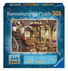 Ravensburger 13302 Puzzle EXIT Puzzle Kids In der Zauberschule 368 Teile