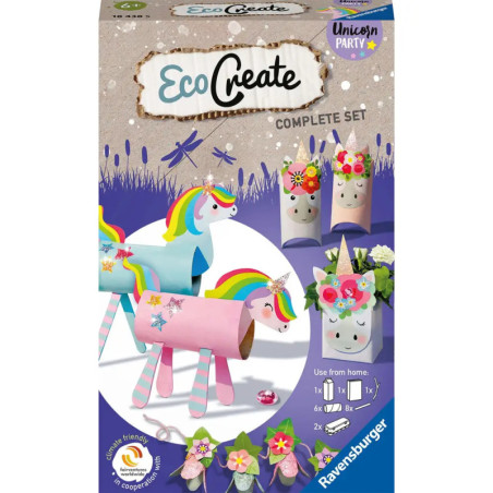 Ravensburger 18438 EcoCreate Unicorn Party