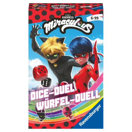 Ravenburger 20893 Miraculous Würfel-Duell  Mitbringspiele Mitbringspiele Ravenburger 20893 Miraculous Würfel-Duell  Mitbringspiele Mitbringspiele