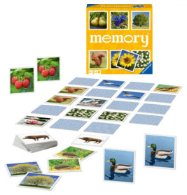 Ravensburger 20881 Natur memory® der Spieleklassiker für alle Naturfreunde, Merkspiel für 2-8 Spiele