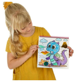 Activity-Malbuch Metallic 3 in 1