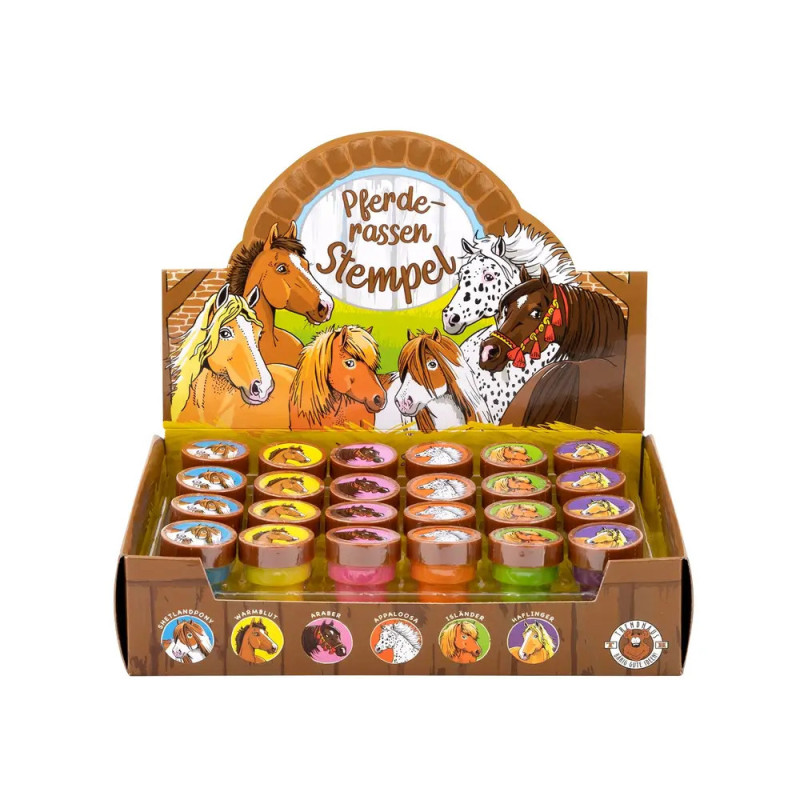 PFERDERASSEN STEMPEL SELBSTFÄRBEND