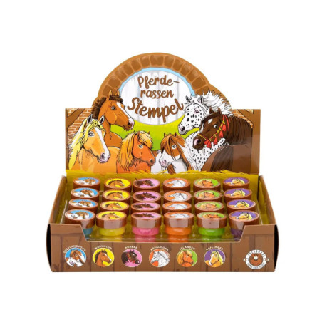 PFERDERASSEN STEMPEL SELBSTFÄRBEND