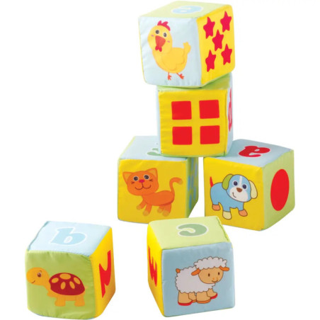 SpielMaus Baby Softwürfel 6 Stück