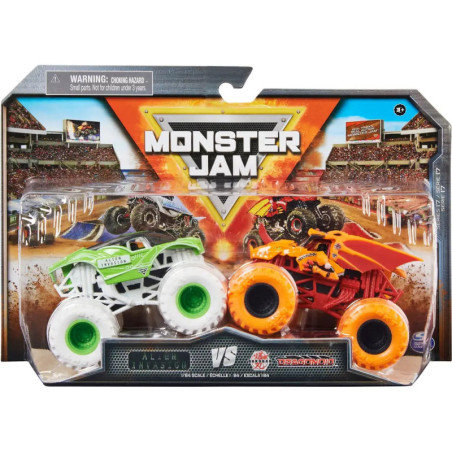 MNJ Monster Jam 2-Pack 1:64