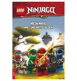 LEGO® Ninjago® - Mein Maxi Mal- und Rätselblock