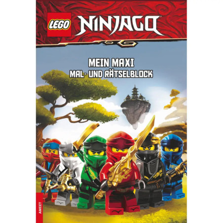 LEGO® Ninjago® - Mein Maxi Mal- und Rätselblock