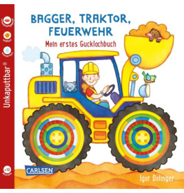 Baby Pixi (unkaputtbar) 115: Bagger, Traktor, Feuerwehr