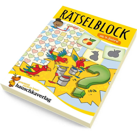 Rätselblock ab 4 Jahre, Band 1. Ab 4 Jahre., sortiert Rätselblock ab 4 Jahre, Band 1. Ab 4 Jahre., sortiert