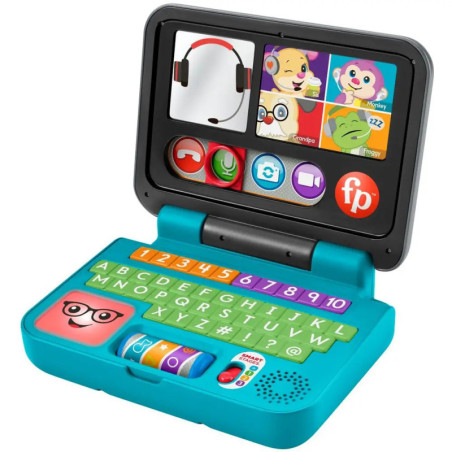 Lernspaß Homeoffice Laptop Elektronisches Babyspielzeug deutsche Edition