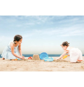 Schildkröt Funsports - 7in1 Sand Toys Falteimer Set - blau