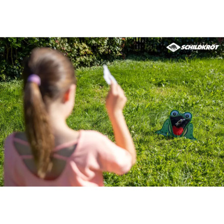 Schildkröt Funsports - Füttere den Frosch Wurfspiel