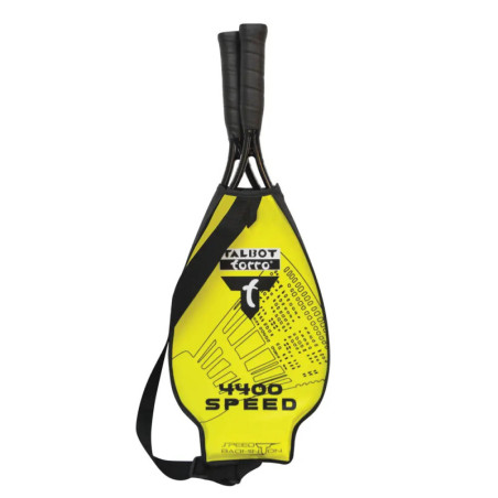Talbot-Torro - Speedbadminton Set SPEED 4400 im 3/4 Bag black/yellow,