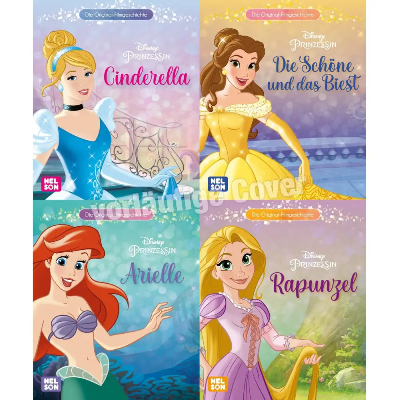 Nelson Mini-Bücher: Disney Prinzessin 13-16 (Einzel/WWS)