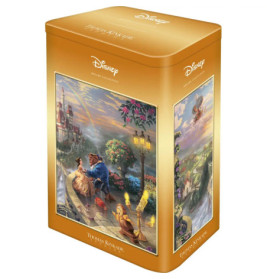 Schmidt Spiele 59926 Puzzle Thomas Kinkade Disney, Beauty and the Beast 500 Teile