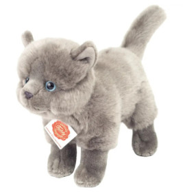 Teddy Hermann Kartäuser Katze stehend 20 cm