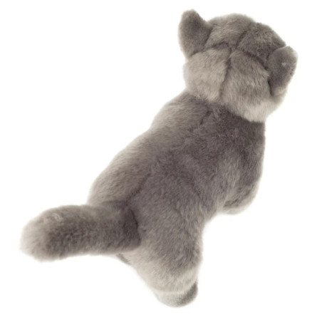Teddy Hermann Kartäuser Katze stehend 20 cm Teddy Hermann Kartäuser Katze stehend 20 cm