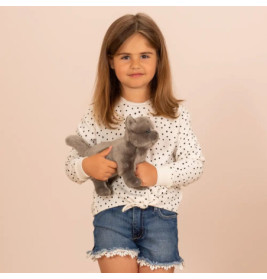 Teddy Hermann Kartäuser Katze stehend 20 cm