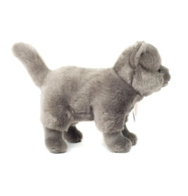 Teddy Hermann Kartäuser Katze stehend 20 cm