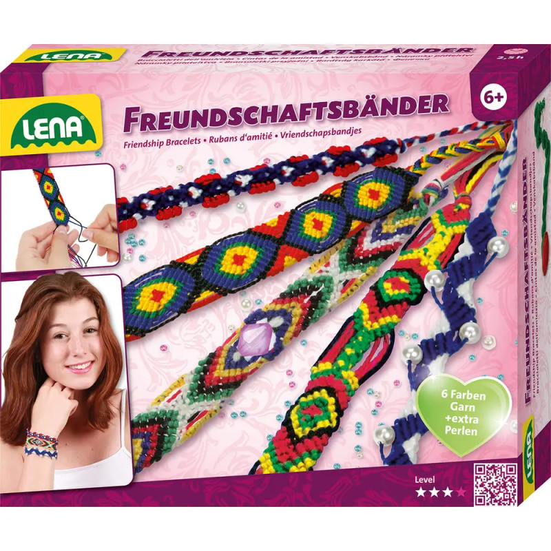 LENA Freundschaftsbänder Bastelset LENA Freundschaftsbänder Bastelset
