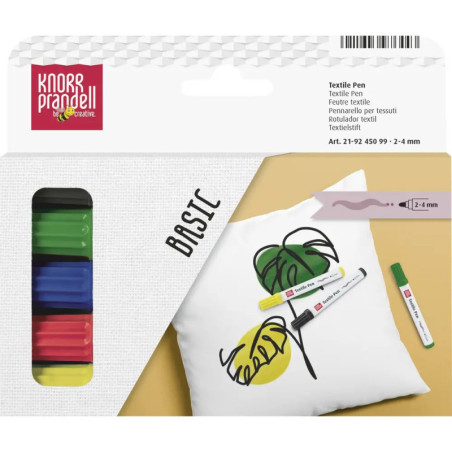 TextilePen Set dick Basic 5er
