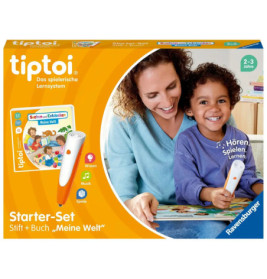 Ravensburger tiptoi Starter-Set 00112: Stift und Bilderbuch Suchen und Entdecken Meine Welt - Lernsy