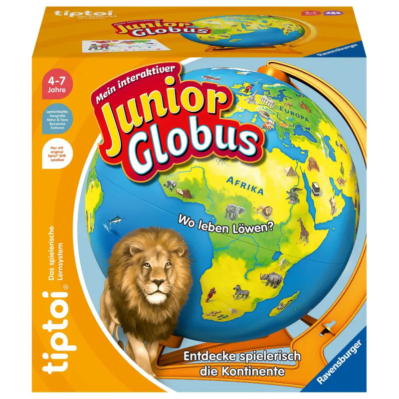Ravenburger 115 tiptoi® Mein interaktiver Junior Globus