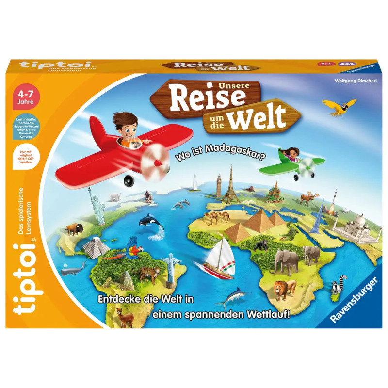 Ravenburger 117 tiptoi® Unsere Reise um die Welt