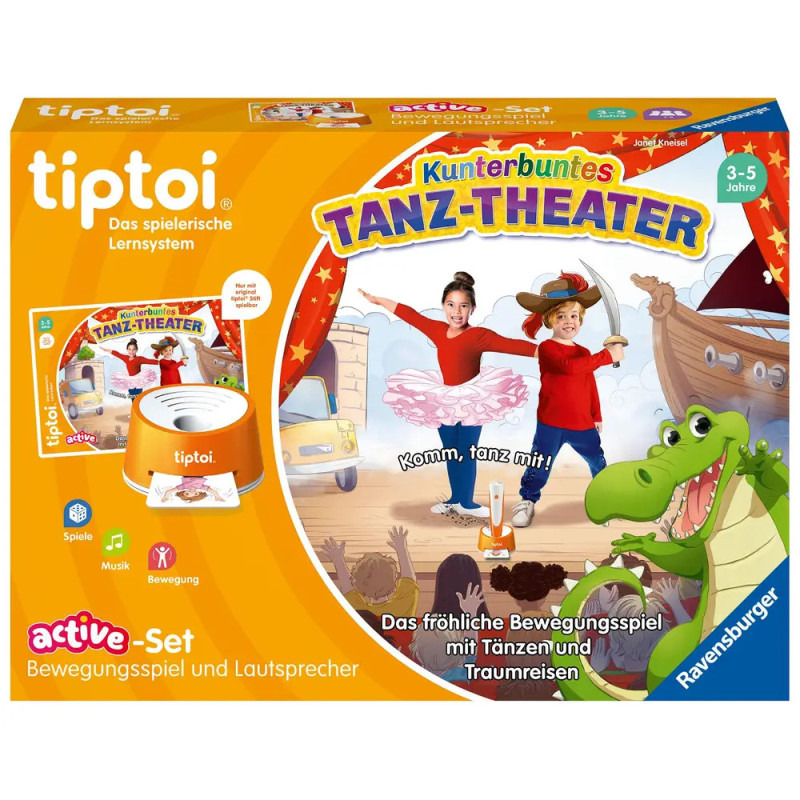 Ravenburger 122 ACTIVE Set Kunterbuntes Tanz-Theater
