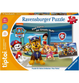Ravenburger 135 tiptoi® Puzzle für kleine Entdecker: Paw Patrol