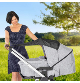 reer 84191 ShineSafe Sonnensegel, schwarz