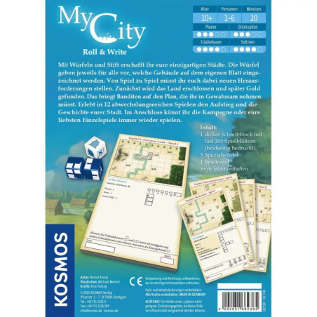 My City Roll & Write
