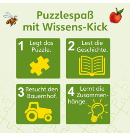 Wissenspuzzle: WAS IST WAS junior - Entdecke den Bauernhof