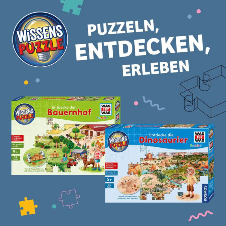 Wissenspuzzle: WAS IST WAS junior - Entdecke den Bauernhof