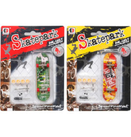 Fingerskateboard, sortiert