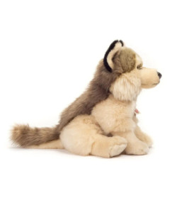 Teddy Hermann Wolf sitzend, 29 cm
