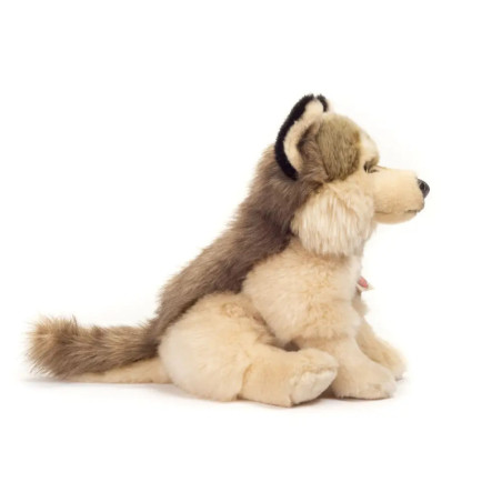 Teddy Hermann Wolf sitzend, 29 cm