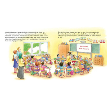 LESEMAUS 101: Conni kommt in die Schule