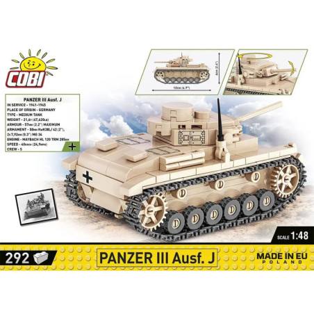Cobi 2712 Panzer III Ausf. J