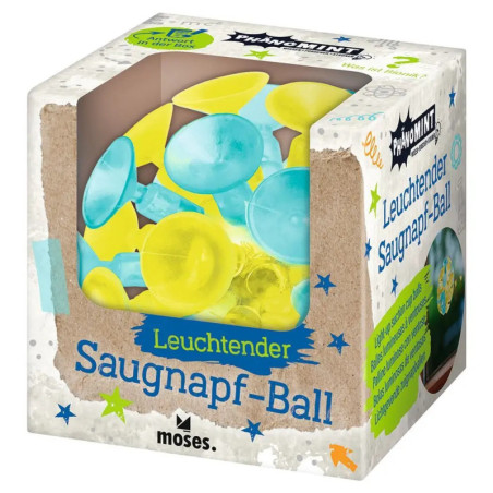 PhänoMINT Leuchtender Saugnapf-Ball
