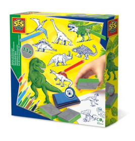 Stempelset Dinosaurier