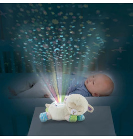 Vtech 80-550504 3-in-1 Sternenlicht-Schäfchen