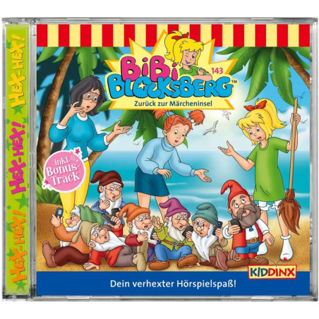 CD 143 Bibi Blocksberg - Zurück zur Märcheninsel